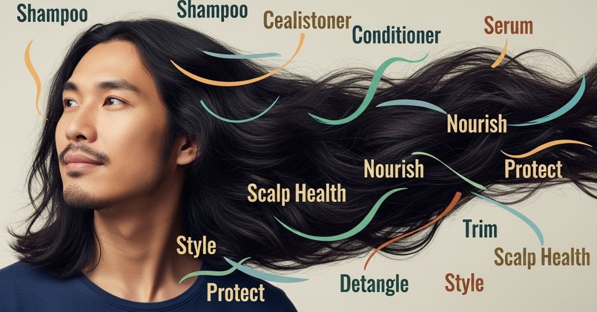 How to Take Care of Long Asian Male Hair