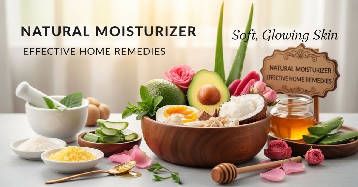 Natural Moisturizer Effective Home Remedies